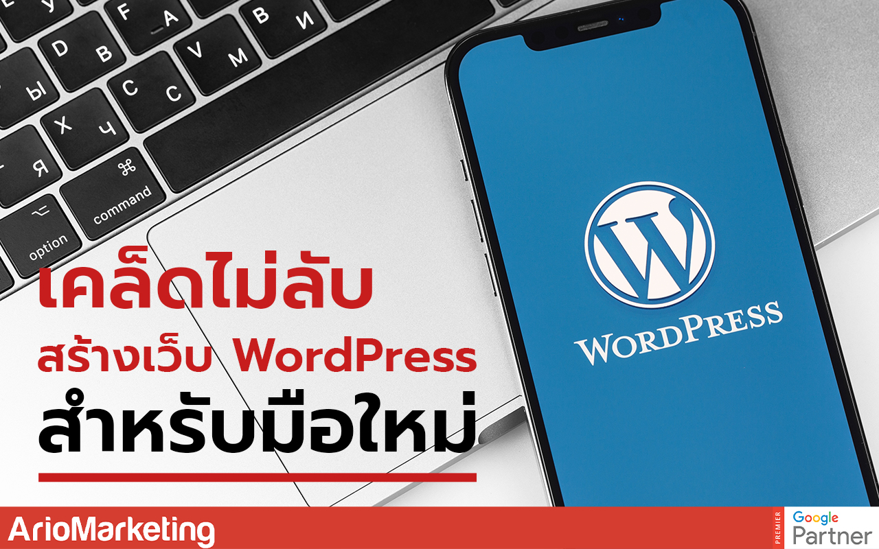 สร้างเว็บ WordPress